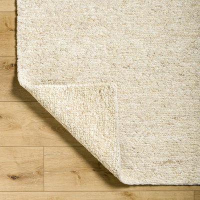 Sera Cream Hand Knotted Wool Area Rug