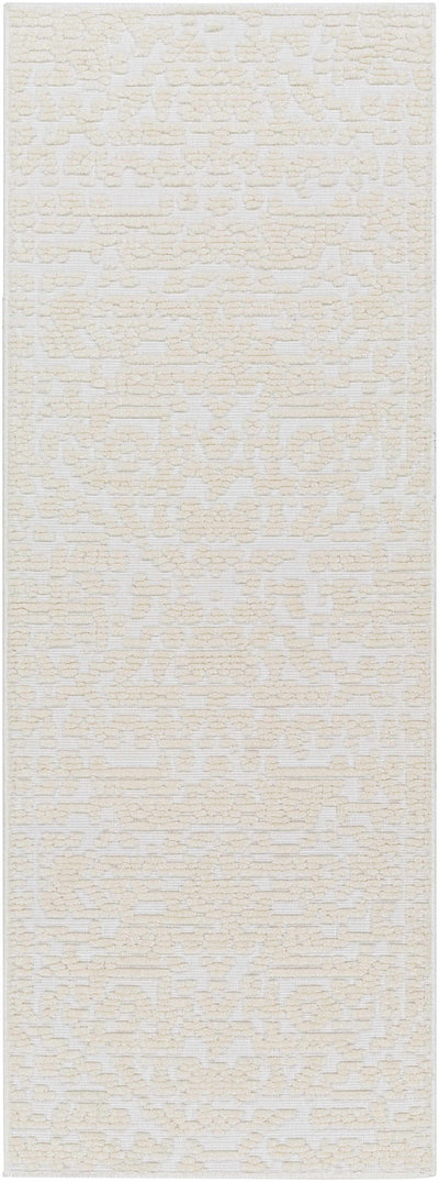 Beren Cream Washable Area Rug