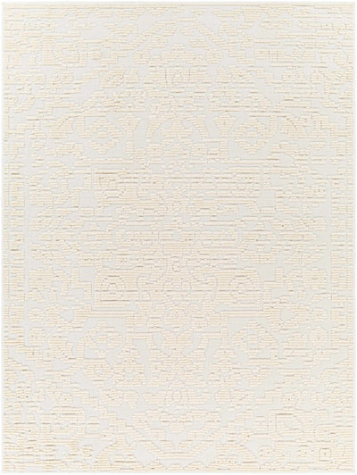 Beren Cream Washable Area Rug