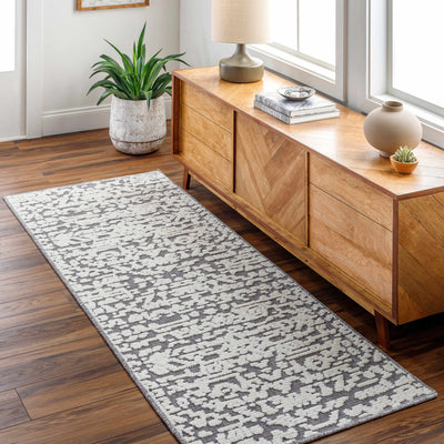 Beren Gray Washable Area Rug - Clearance