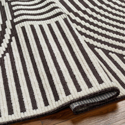 Deron Charcoal Area Rug - Clearance