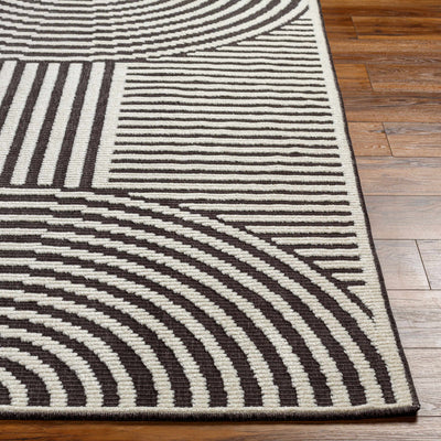 Deron Charcoal Area Rug - Clearance