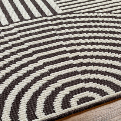 Deron Charcoal Area Rug - Clearance