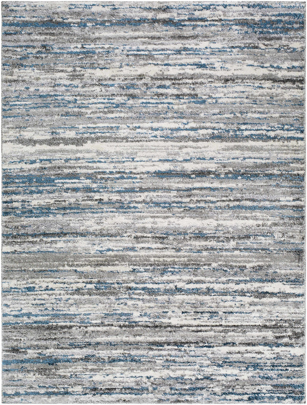 Skule Gray & Blue Area Rug