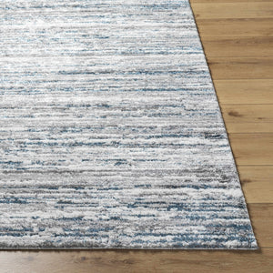 Skule Gray & Blue Area Rug