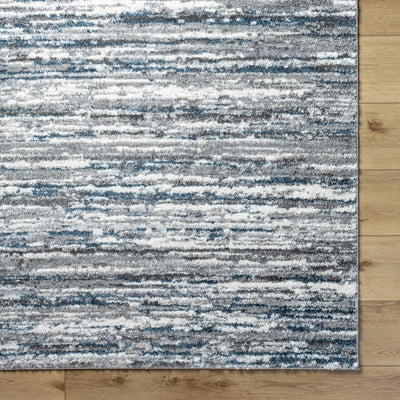 Skule Gray & Blue Area Rug