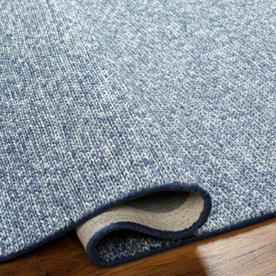 Alyra Blue Solid Area Rug