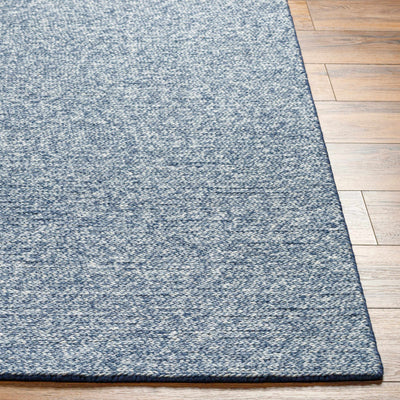 Alyra Blue Solid Area Rug