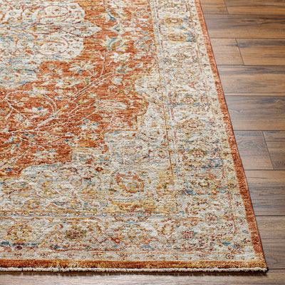 Aman Rust Area Rug