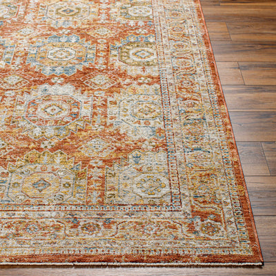 Crescentia Rust Area Rug