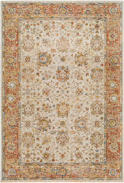 Duong Beige & Rust Area Rug