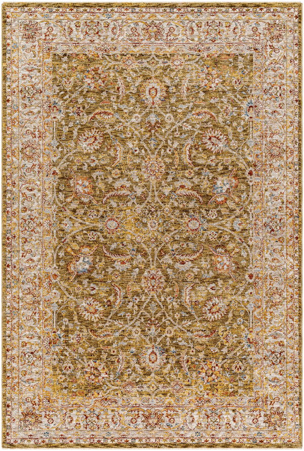 Dyan Green Area Rug