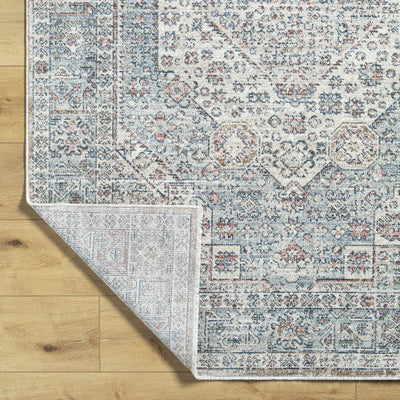 Kalei Beige & Blue Area Rug