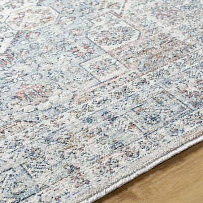 Kalei Beige & Blue Area Rug