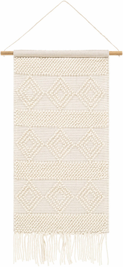 Smithdale Beige Woven Patterned Wall Hanging