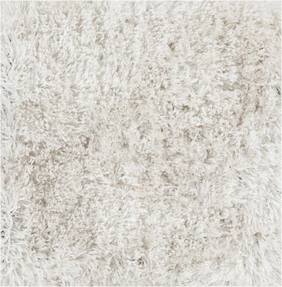 Sandbach Solid White Shag Rug