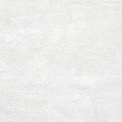 Sandbach Solid White Shag Rug