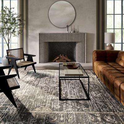 Gray Baron Area Rug