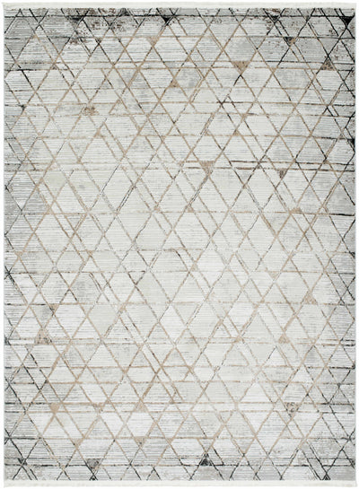 Luol Light Gray Area Rug