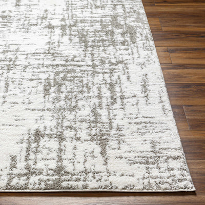 Kanon Gray Abstract Area Rug