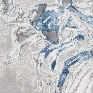 Speldhurst Blue Marble Rug