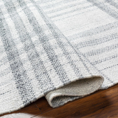 Inara Gray Plaid Area Rug