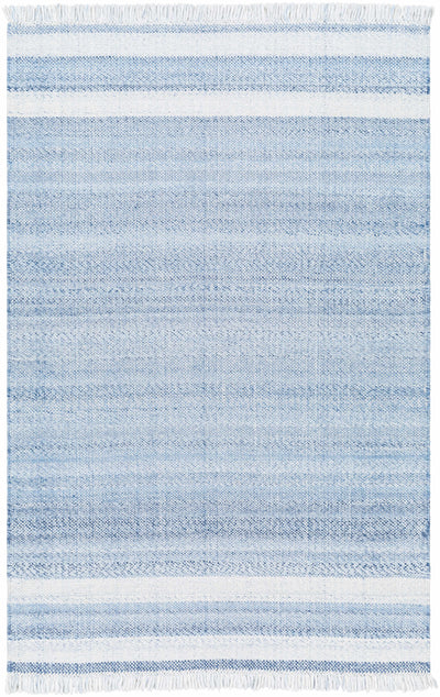 Loic Silver Blue Area Rug