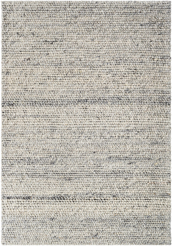 Olisa Cream & Gray Wool Area Rug