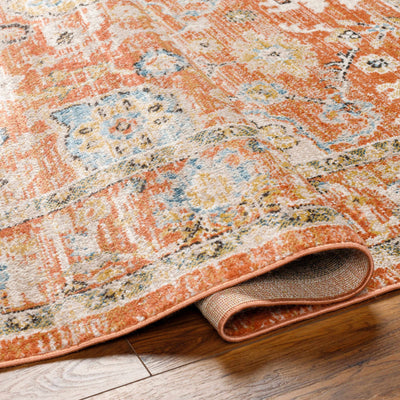 Darda Rust Area Rug