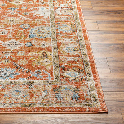 Darda Rust Area Rug