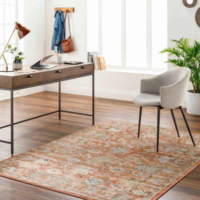 Darda Rust Area Rug