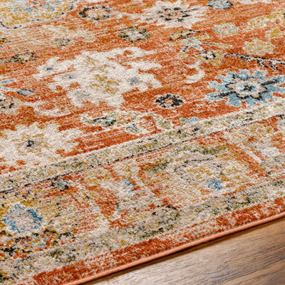 Darda Rust Area Rug