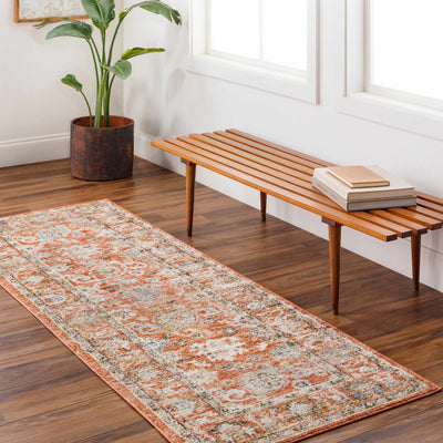 Darda Rust Area Rug