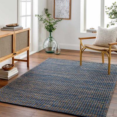 Riki Navy Area Rug