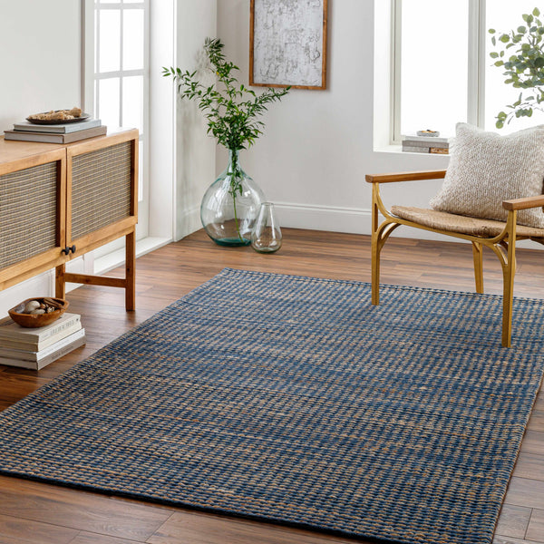 Riki Navy Area Rug