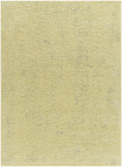 Isako Solid Lime Washable Area Rug