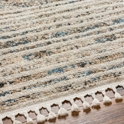 Miyu Brown Area Rug with Tassels