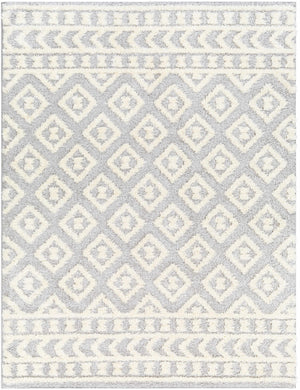 Felix Beige-Gray Plush Area Carpet