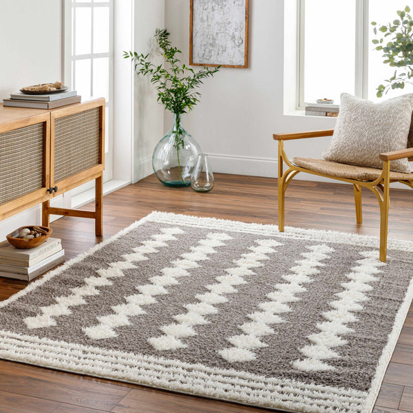 Hija Brown Area Rug - Clearance