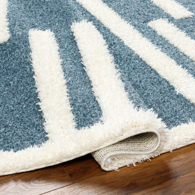 Imani Gray Blue Area Rug