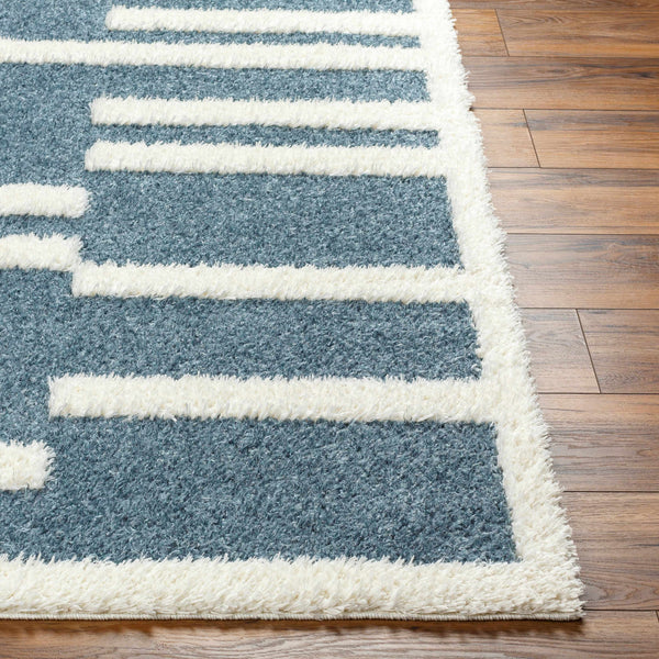 Imani Gray Blue Area Rug