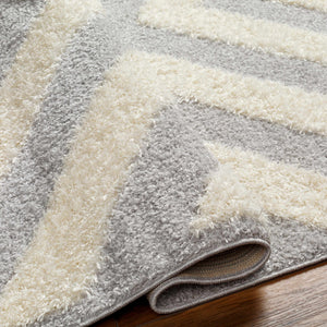 Seda Light Gray Area Rug - Clearance