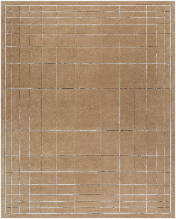 Sedna Brown Wool Area Rug