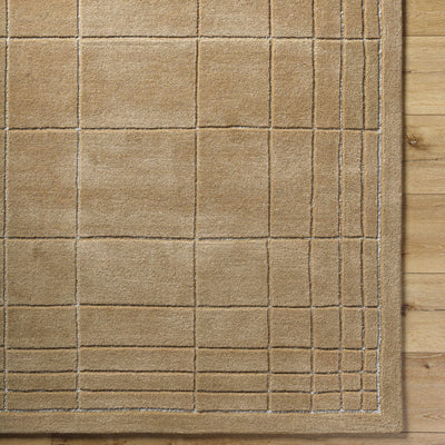 Sedna Brown Wool Area Rug