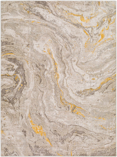 Beige Akins Marble Rug - Clearance