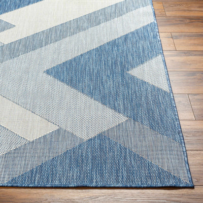 Adwen Blue Area Rug