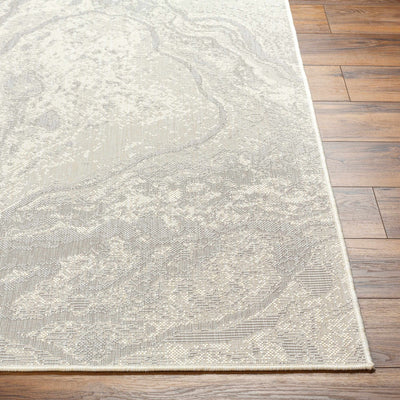 Basma Cream Marble Area Rug