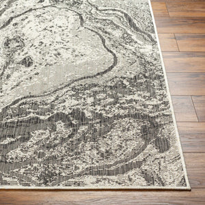 Basma Nutmeg Marble Area Rug