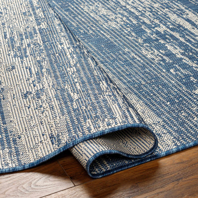 Cline Blue Area Rug