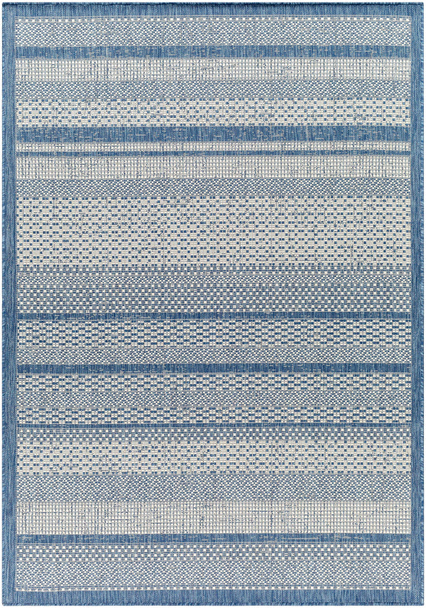 Hessa Blue Area Rug